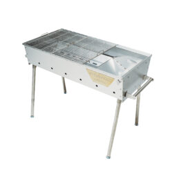 GrillSymbol Charcoal Grill Naked Chef XXL Silver