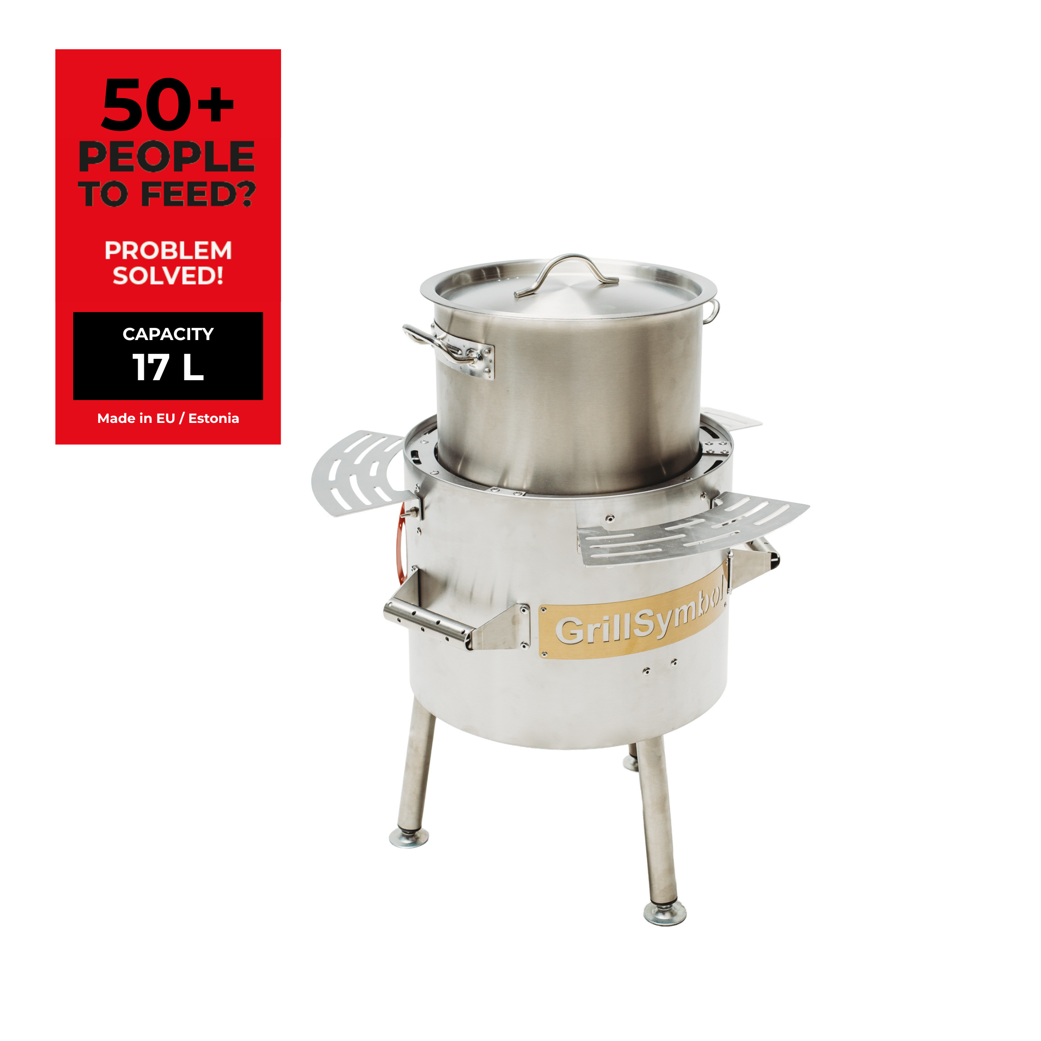 GrillSymbol Soup Station with Gas Burner 17 L GrillSymbol Soup Station with Gas Burner 17 L
